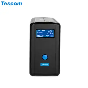UPS 650VA TESCOM LEO PLUS LCD 650AP WITH USB PORT TOWER NEW UPS 650VA TESCOM LEO PLUS LCD 650AP WITH USB PORT TOWER NEW